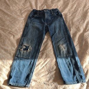 Hey Gang Knee Patch Jeans